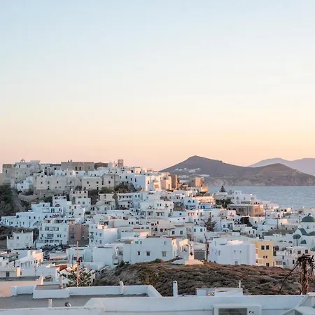360° Panoramic View Lägenhet Naxos City
